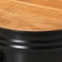 Hohe Barhockertische in Trommelform, 3 Stück Massivholz aus Akazie. von , Couchtisch - Ref: Foro24-358935, Preis: 131,64 €, R...
