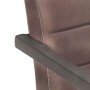 Sillas voladizas de comedor 2 unidades cuero auténtico marrón de vidaXL, Sillas de comedor - Ref: Foro24-321841, Precio: 284,...