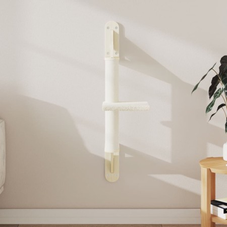 Árbol rascador para gatos de pared crema 85,5 cm de , Mobiliario para gatos - Ref: Foro24-172392, Precio: 25,74 €, Descuento: %
