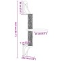Árbol rascador para gatos de pared crema 85,5 cm de , Mobiliario para gatos - Ref: Foro24-172392, Precio: 25,74 €, Descuento: %