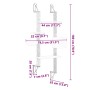 Árbol rascador para gatos de pared gris claro 180 cm de , Mobiliario para gatos - Ref: Foro24-172402, Precio: 74,60 €, Descue...