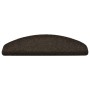 Alfombrilla autoadhesiva de escalera 15 uds 65x21x4 cm marrón de vidaXL, Alfombrillas para escalones - Ref: Foro24-322349, Pr...