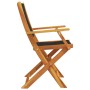 Sillas de jardín reclinables 6 uds madera maciza acacia negro de , Sillas de jardín - Ref: Foro24-3214566, Precio: 406,75 €, ...