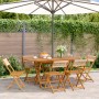 Sillas de jardín plegables 6 uds madera maciza acacia beige de , Sillas de jardín - Ref: Foro24-3214608, Precio: 271,19 €, De...