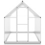 Invernadero con marco base aluminio plateado 334x169x202 cm de , Invernaderos - Ref: Foro24-3266329, Precio: 585,63 €, Descue...