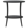 Sillas de jardín reclinables con mesa 2 uds ratán PE negro de , Sillas de jardín - Ref: Foro24-365705, Precio: 279,49 €, Desc...