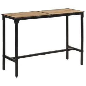 Mesa de bar madera maciza de mango rugoso 150x55x107 cm de , Taburetes de cocina - Ref: Foro24-358937, Precio: 256,00 €, Desc...