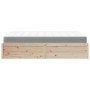 Cama con colchón madera maciza de pino 160x200 cm de , Camas y somieres - Ref: Foro24-3281928, Precio: 432,71 €, Descuento: %