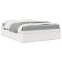Cama con colchón madera maciza de pino blanca140x200 cm de , Camas y somieres - Ref: Foro24-3281935, Precio: 406,46 €, Descue...