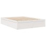 Cama con colchón madera maciza de pino blanca140x200 cm de , Camas y somieres - Ref: Foro24-3281935, Precio: 406,46 €, Descue...