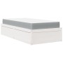 Cama con colchón madera maciza de pino blanco 90x190 cm de , Camas y somieres - Ref: Foro24-3281956, Precio: 267,77 €, Descue...