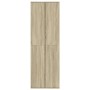 Aparador alto madera de ingeniería roble Sonoma 60x35x180 cm de , Taquillas y armarios de almacenamiento - Ref: Foro24-327666...