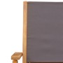 Juego de bistro de 3 piezas tela y madera maciza antracita de , Conjuntos de jardín - Ref: Foro24-3281797, Precio: 158,86 €, ...