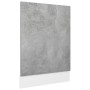 Panel para lavavajillas contrachapada gris hormigón 45x3x67 cm de , Armarios de cocina - Ref: Foro24-802558, Precio: 21,95 €,...