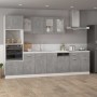 Panel para lavavajillas contrachapada gris hormigón 45x3x67 cm de , Armarios de cocina - Ref: Foro24-802558, Precio: 21,95 €,...