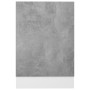 Panel para lavavajillas contrachapada gris hormigón 45x3x67 cm de , Armarios de cocina - Ref: Foro24-802558, Precio: 21,95 €,...