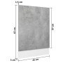 Panel para lavavajillas contrachapada gris hormigón 45x3x67 cm de , Armarios de cocina - Ref: Foro24-802558, Precio: 21,95 €,...