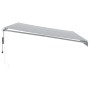 Toldo retráctil automático luz LED antracita blanco 500x300 cm de , Toldos - Ref: Foro24-3215789, Precio: 688,88 €, Descuento: %