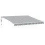 Toldo retráctil automático gris antracita y blanco 400x350 cm von , Markisen - Ref: Foro24-3215794, Preis: 439,51 €, Rabatt: %