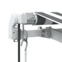 Toldo retráctil automático gris antracita y blanco 400x350 cm von , Markisen - Ref: Foro24-3215794, Preis: 439,51 €, Rabatt: %