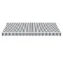 Toldo retráctil manual gris antracita y blanco 450x350 cm de , Toldos - Ref: Foro24-3215796, Precio: 371,82 €, Descuento: %