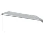 Toldo retráctil manual gris antracita y blanco 450x350 cm de , Toldos - Ref: Foro24-3215796, Precio: 371,82 €, Descuento: %