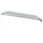 Toldo retráctil manual gris antracita y blanco 450x350 cm de , Toldos - Ref: Foro24-3215796, Precio: 386,78 €, Descuento: %