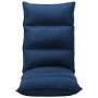 Tumbona de suelo plegable de tela azul de , Sillas de suelo - Ref: Foro24-325239, Precio: 116,83 €, Descuento: %