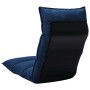 Tumbona de suelo plegable de tela azul de , Sillas de suelo - Ref: Foro24-325239, Precio: 116,83 €, Descuento: %