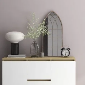 Sand-colored iron mirror for indoor use, 70x30 cm by , Mirrors - Ref: Foro24-3093513, Price: 83,27 €, Discount: %