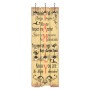 Perchero de pared FAMILY con 6 ganchos 120x40 cm de , Percheros para sombreros y abrigos - Ref: Foro24-245856, Precio: 58,62 ...