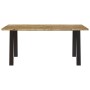 Mesa de comedor madera maciza de acacia 150x90x75 cm de , Mesas de cocina y de comedor - Ref: Foro24-353298, Precio: 188,34 €...