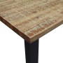 Mesa de comedor madera maciza de acacia 150x90x75 cm de , Mesas de cocina y de comedor - Ref: Foro24-353298, Precio: 188,34 €...