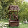 Fuente pozo de deseos con bomba madera de abeto 57x50x112 cm de , Fuentes y cascadas - Ref: Foro24-363337, Precio: 174,51 €, ...