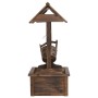 Fuente pozo de deseos con bomba madera de abeto 57x50x112 cm de , Fuentes y cascadas - Ref: Foro24-363337, Precio: 174,51 €, ...