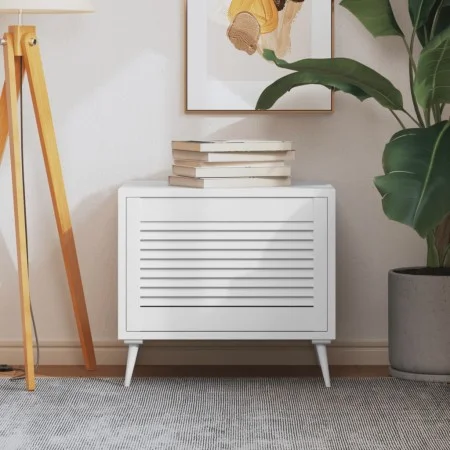 Weißes Kiefernholzlamellenschranktür 39,5x59,4 cm von , Schranktüren - Ref: Foro24-151148, Preis: 28,30 €, Rabatt: %