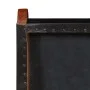 Silla de relax plegable de cuero auténtico negro de , Taburetes y sillas plegables - Ref: Foro24-246364, Precio: 185,99 €, De...