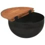 Set of 2 solid reclaimed wood coffee tables by , Coffee table - Ref: Foro24-351753, Price: 154,60 €, Discount: %