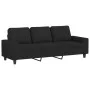 4-piece black fabric sofa set by , Sofas - Ref: Foro24-3201878, Price: 751,95 €, Discount: %