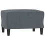 3-piece dark gray velvet sofa set with cushions by , Sofas - Ref: Foro24-3202005, Price: 468,06 €, Discount: %