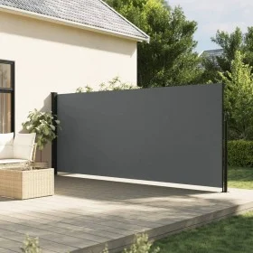 Retractable side awning in anthracite grey, 160x600 cm. by , Umbrellas - Ref: Foro24-4004533, Price: 94,55 €, Discount: %
