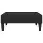 Sofá cama de 2 plazas con almohadas y taburete terciopelo negro de , Sofás - Ref: Foro24-3216222, Precio: 368,46 €, Descuento: %