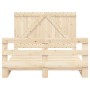 Estructura de cama con cabecero madera maciza pino 140x200 cm de , Camas y somieres - Ref: Foro24-3281558, Precio: 215,76 €, ...