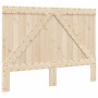 Estructura de cama con cabecero madera maciza pino 140x200 cm de , Camas y somieres - Ref: Foro24-3281558, Precio: 215,76 €, ...