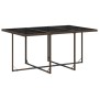 Set comedor de jardín 7 pzas con cojines ratán sintético marrón de , Conjuntos de jardín - Ref: Foro24-3210549, Precio: 558,1...