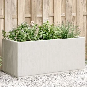 Jardinera PP blanco 80x36x35 cm de , Maceteros y jardineras - Ref: Foro24-368776, Precio: 76,39 €, Descuento: %