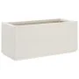 Jardinera PP blanco 80x36x35 cm de , Maceteros y jardineras - Ref: Foro24-368776, Precio: 76,39 €, Descuento: %