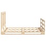 Estructura de cama con cabecero madera maciza pino 140x200 cm de , Camas y somieres - Ref: Foro24-3281540, Precio: 219,34 €, ...