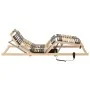 Electric slatted bed base 42 slats 7 regions 90x200 cm by vidaXL, Beds and slatted bases - Ref: Foro24-321828, Price: 333,95 ...