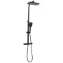 Set de ducha de doble cabezal con mezclador y flexo latón negro by , shower heads - Ref: Foro24-4013454, Price: 171,15 €, Dis...
